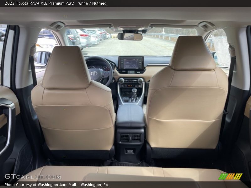 White / Nutmeg 2022 Toyota RAV4 XLE Premium AWD