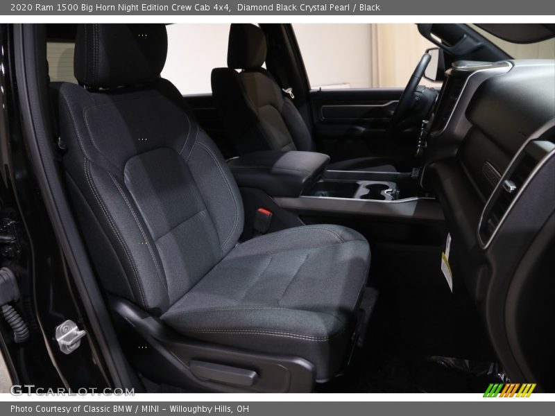 Diamond Black Crystal Pearl / Black 2020 Ram 1500 Big Horn Night Edition Crew Cab 4x4