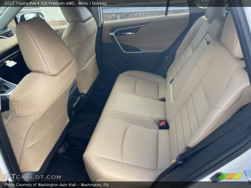 Rear Seat of 2022 RAV4 XLE Premium AWD