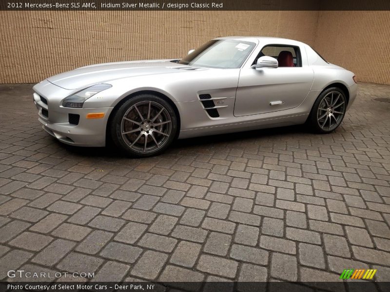 Iridium Silver Metallic / designo Classic Red 2012 Mercedes-Benz SLS AMG