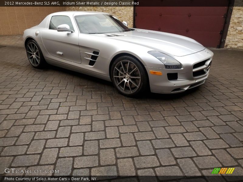 Iridium Silver Metallic / designo Classic Red 2012 Mercedes-Benz SLS AMG