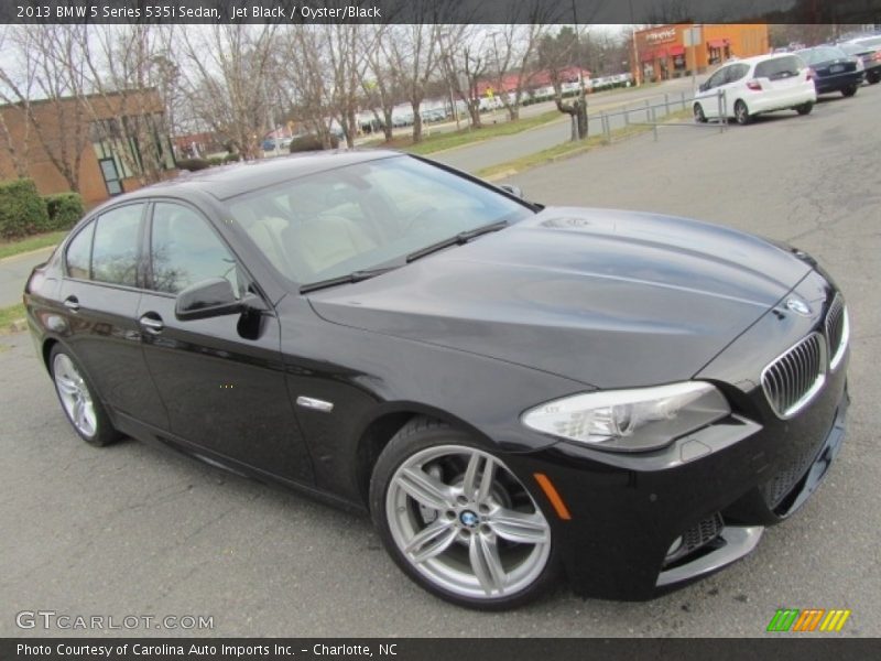 Jet Black / Oyster/Black 2013 BMW 5 Series 535i Sedan