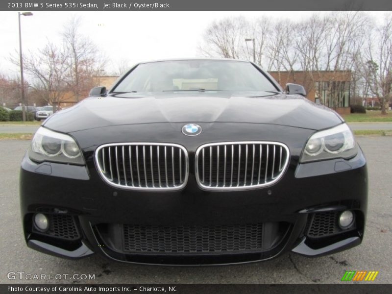 Jet Black / Oyster/Black 2013 BMW 5 Series 535i Sedan