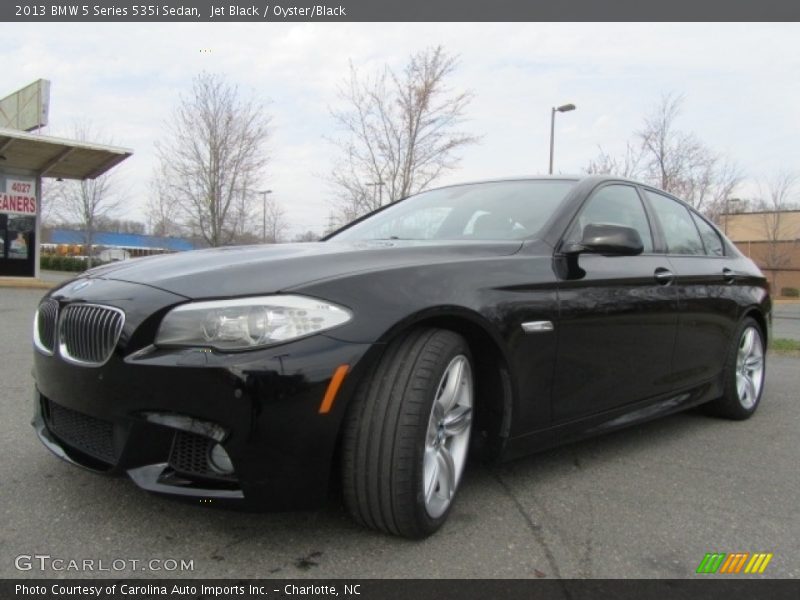 Jet Black / Oyster/Black 2013 BMW 5 Series 535i Sedan