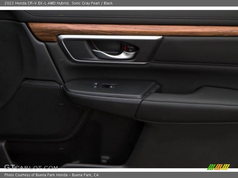 Sonic Gray Pearl / Black 2022 Honda CR-V EX-L AWD Hybrid