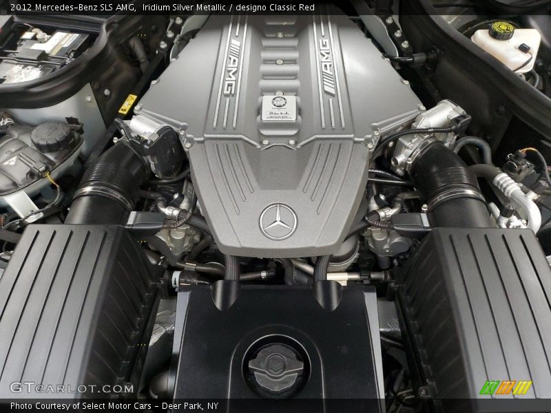 Iridium Silver Metallic / designo Classic Red 2012 Mercedes-Benz SLS AMG