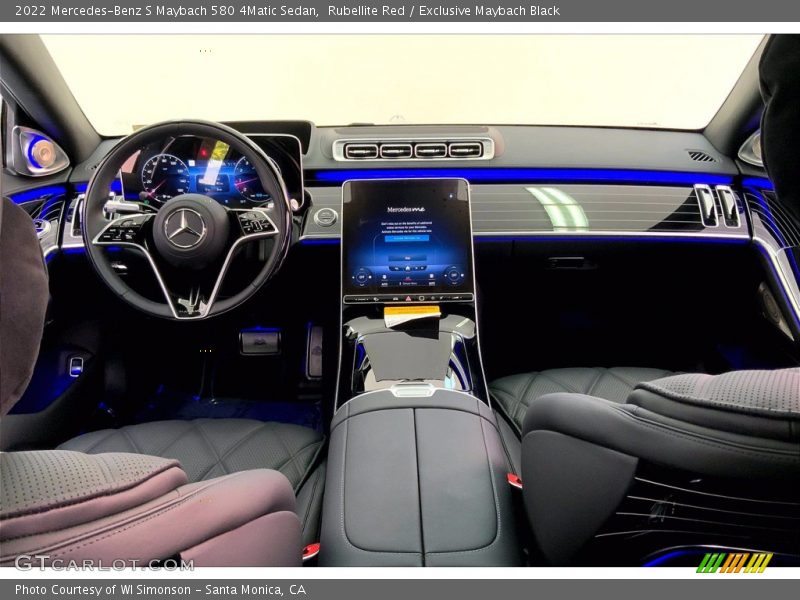 Dashboard of 2022 S Maybach 580 4Matic Sedan