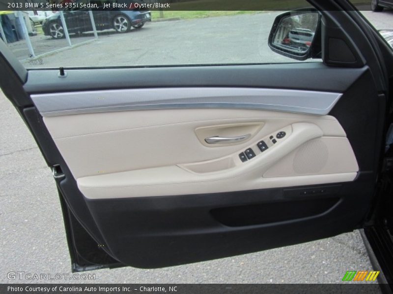 Jet Black / Oyster/Black 2013 BMW 5 Series 535i Sedan