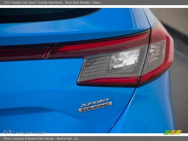 Boost Blue Metallic / Black 2022 Honda Civic Sport Touring Hatchback