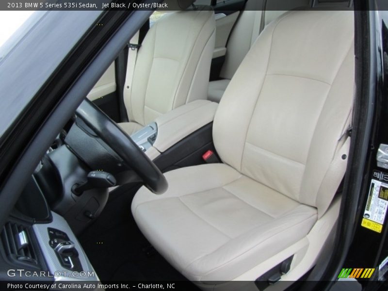 Jet Black / Oyster/Black 2013 BMW 5 Series 535i Sedan