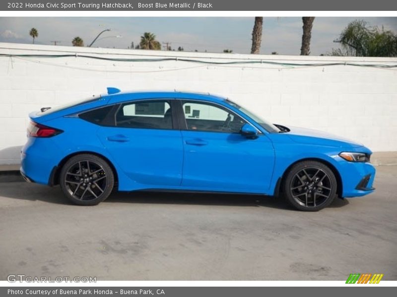  2022 Civic Sport Touring Hatchback Boost Blue Metallic