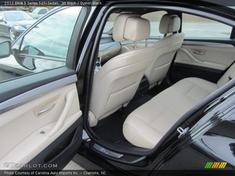 Jet Black / Oyster/Black 2013 BMW 5 Series 535i Sedan