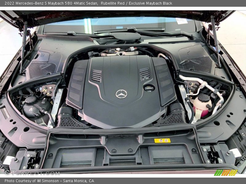  2022 S Maybach 580 4Matic Sedan Engine - 4.0 Liter DI biturbo DOHC 32-Valve VVT V8