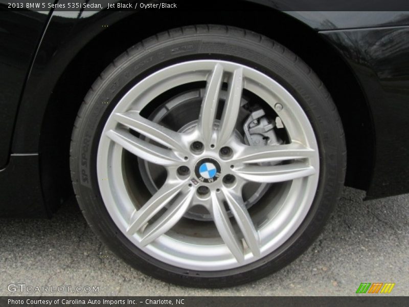 Jet Black / Oyster/Black 2013 BMW 5 Series 535i Sedan