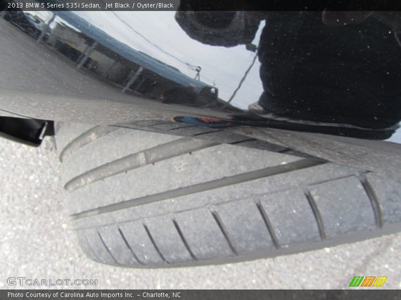 Jet Black / Oyster/Black 2013 BMW 5 Series 535i Sedan