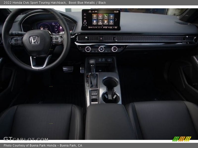 Boost Blue Metallic / Black 2022 Honda Civic Sport Touring Hatchback