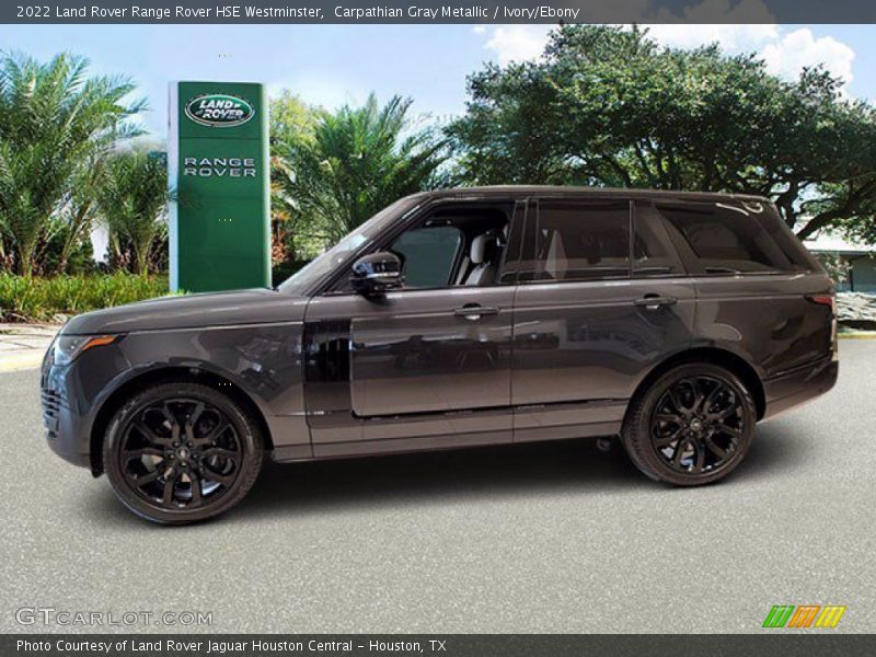 Carpathian Gray Metallic / Ivory/Ebony 2022 Land Rover Range Rover HSE Westminster