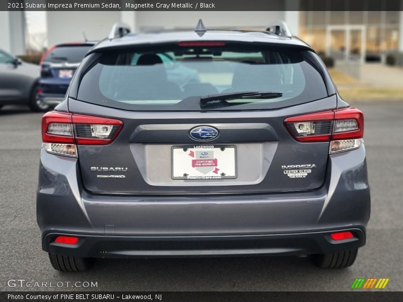 Magnetite Gray Metallic / Black 2021 Subaru Impreza Premium Sedan