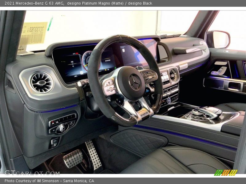  2021 G 63 AMG designo Black Interior