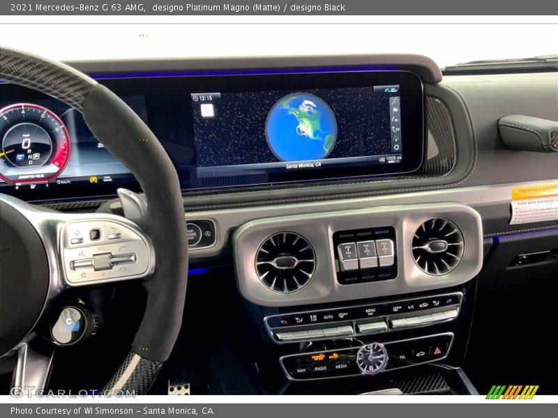designo Platinum Magno (Matte) / designo Black 2021 Mercedes-Benz G 63 AMG