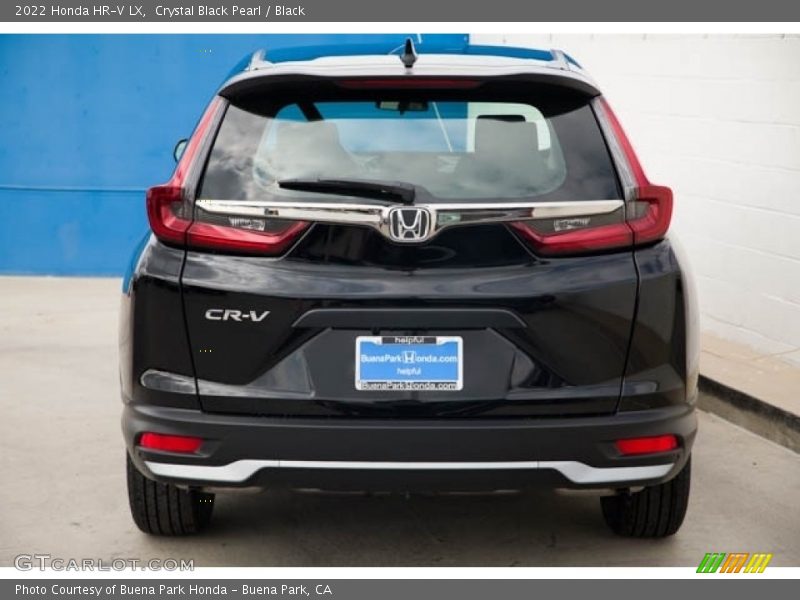 Crystal Black Pearl / Black 2022 Honda HR-V LX