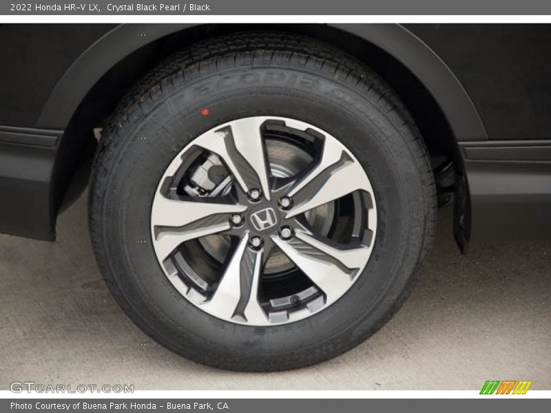 Crystal Black Pearl / Black 2022 Honda HR-V LX