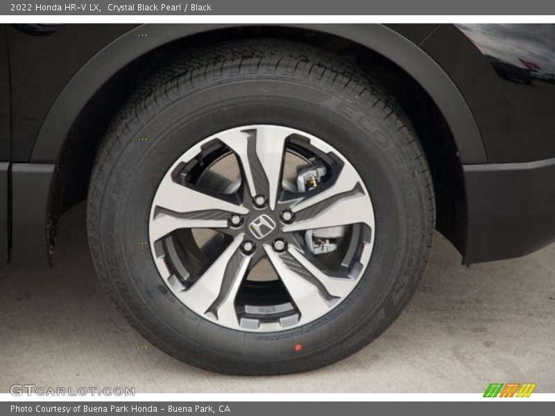 Crystal Black Pearl / Black 2022 Honda HR-V LX