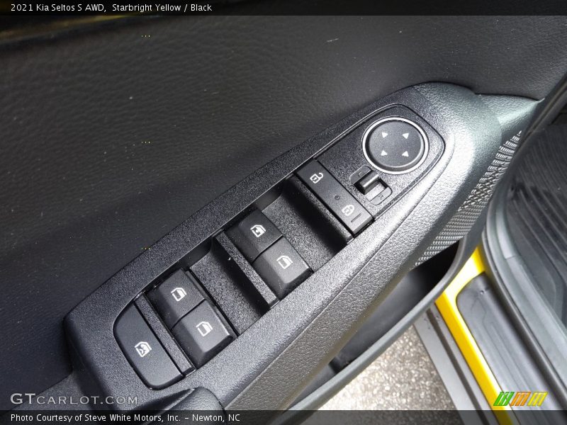 Starbright Yellow / Black 2021 Kia Seltos S AWD