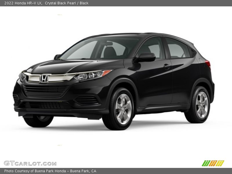 Crystal Black Pearl / Black 2022 Honda HR-V LX