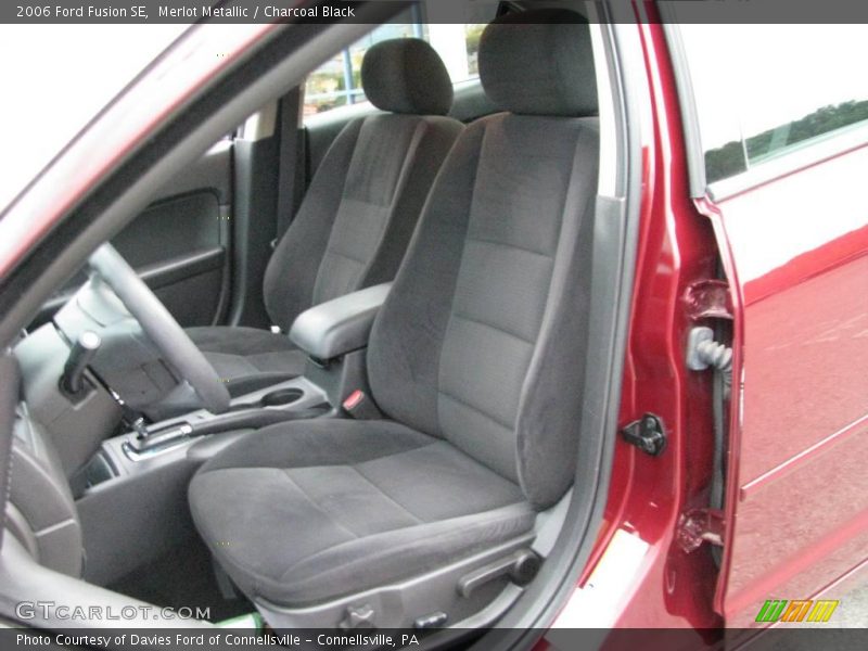 Merlot Metallic / Charcoal Black 2006 Ford Fusion SE