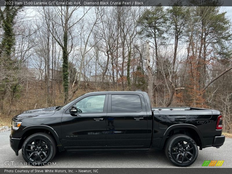 2022 1500 Laramie G/T Crew Cab 4x4 Diamond Black Crystal Pearl
