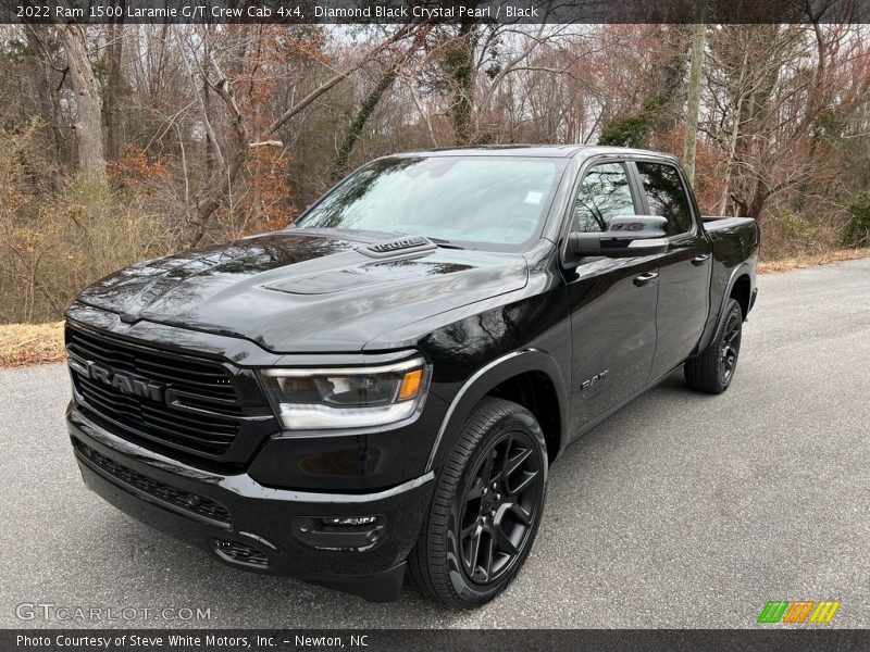 Diamond Black Crystal Pearl / Black 2022 Ram 1500 Laramie G/T Crew Cab 4x4