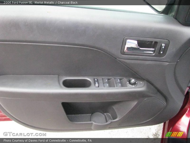 Merlot Metallic / Charcoal Black 2006 Ford Fusion SE