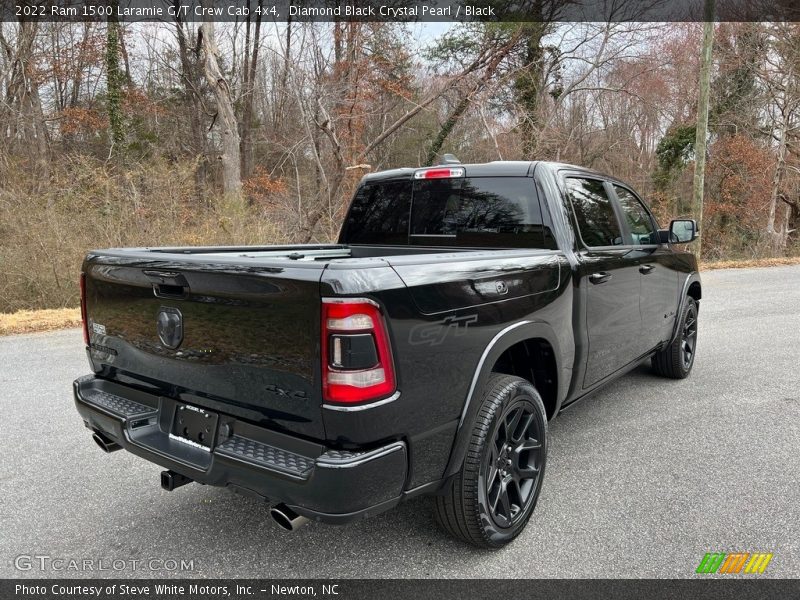 Diamond Black Crystal Pearl / Black 2022 Ram 1500 Laramie G/T Crew Cab 4x4