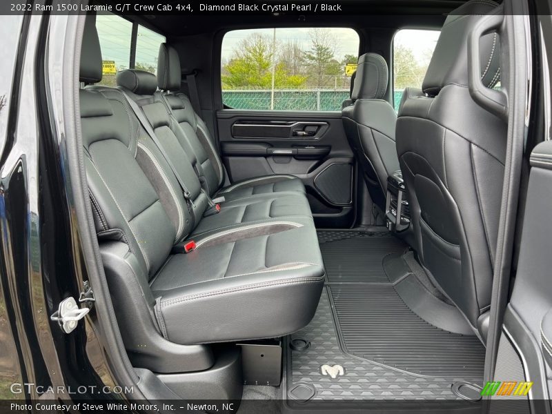 Rear Seat of 2022 1500 Laramie G/T Crew Cab 4x4