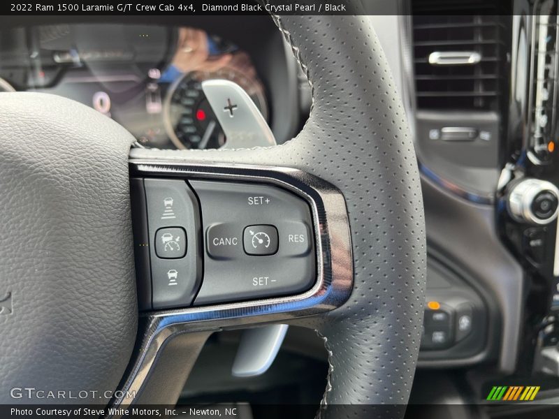  2022 1500 Laramie G/T Crew Cab 4x4 Steering Wheel