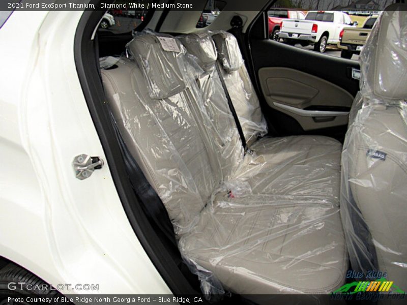 Diamond White / Medium Stone 2021 Ford EcoSport Titanium