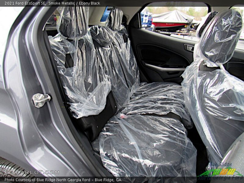 Smoke Metallic / Ebony Black 2021 Ford EcoSport SE