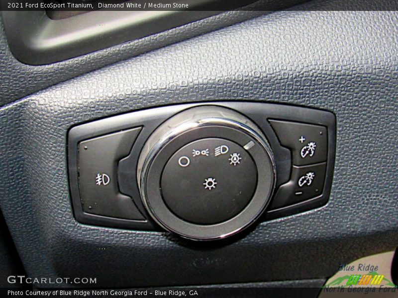 Diamond White / Medium Stone 2021 Ford EcoSport Titanium