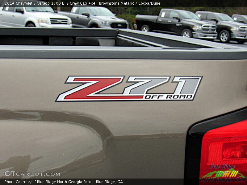 Brownstone Metallic / Cocoa/Dune 2014 Chevrolet Silverado 1500 LTZ Crew Cab 4x4