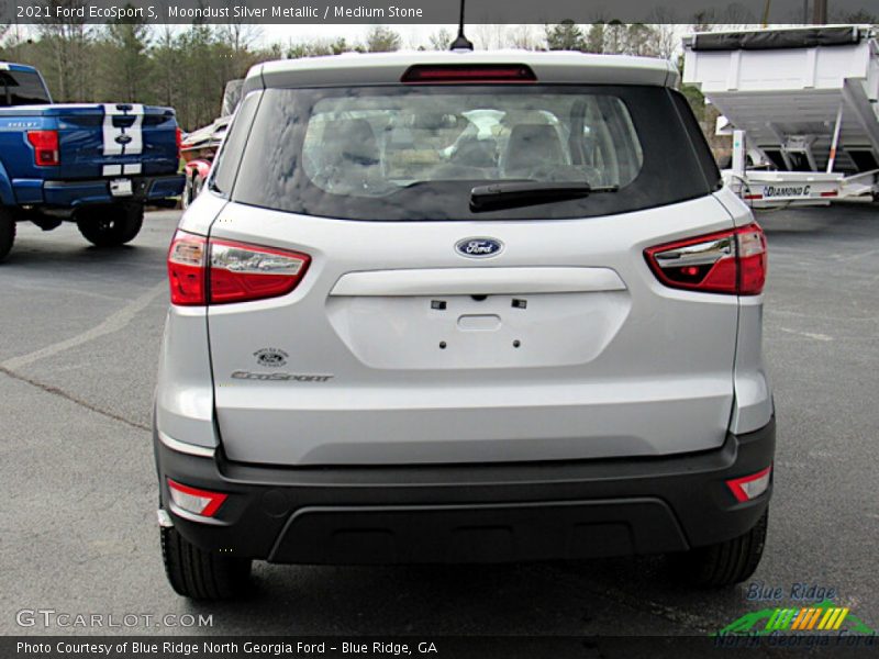 Moondust Silver Metallic / Medium Stone 2021 Ford EcoSport S