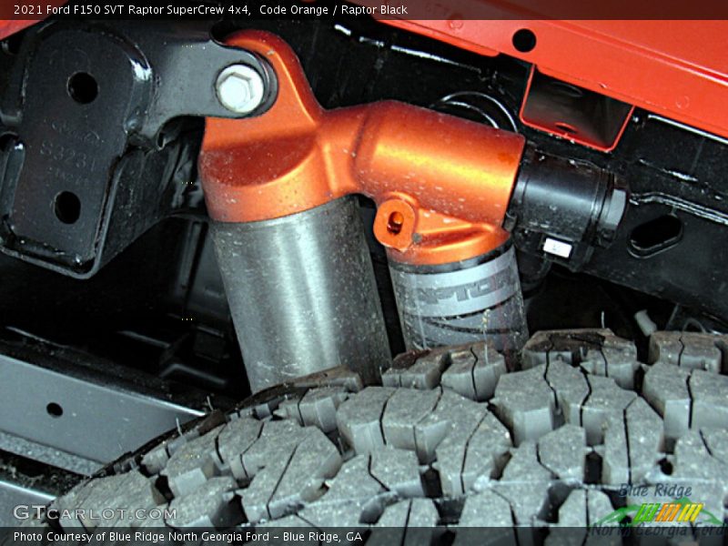 Code Orange / Raptor Black 2021 Ford F150 SVT Raptor SuperCrew 4x4