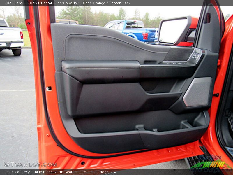 Door Panel of 2021 F150 SVT Raptor SuperCrew 4x4