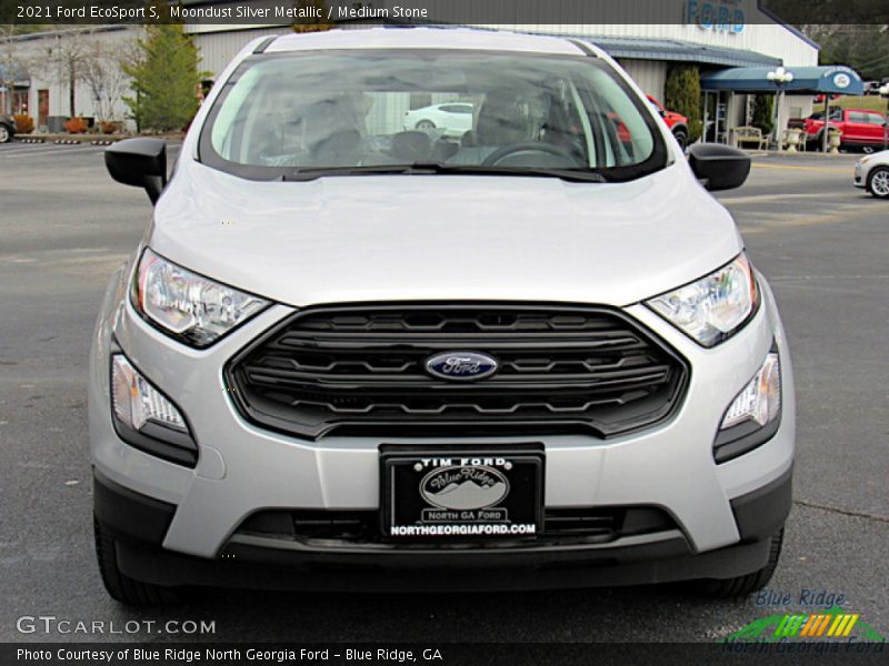 Moondust Silver Metallic / Medium Stone 2021 Ford EcoSport S