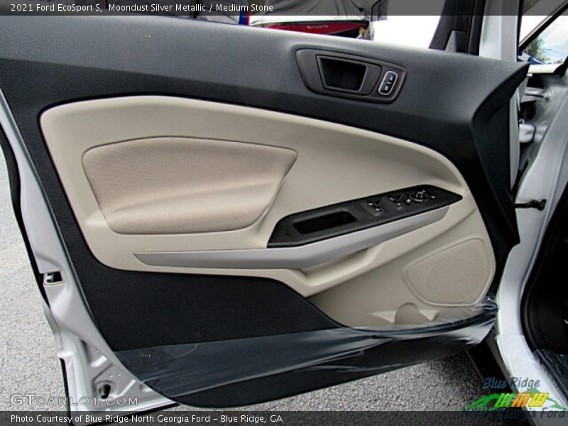 Moondust Silver Metallic / Medium Stone 2021 Ford EcoSport S
