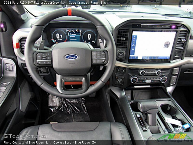 Code Orange / Raptor Black 2021 Ford F150 SVT Raptor SuperCrew 4x4