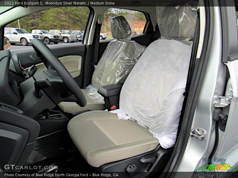 Moondust Silver Metallic / Medium Stone 2021 Ford EcoSport S
