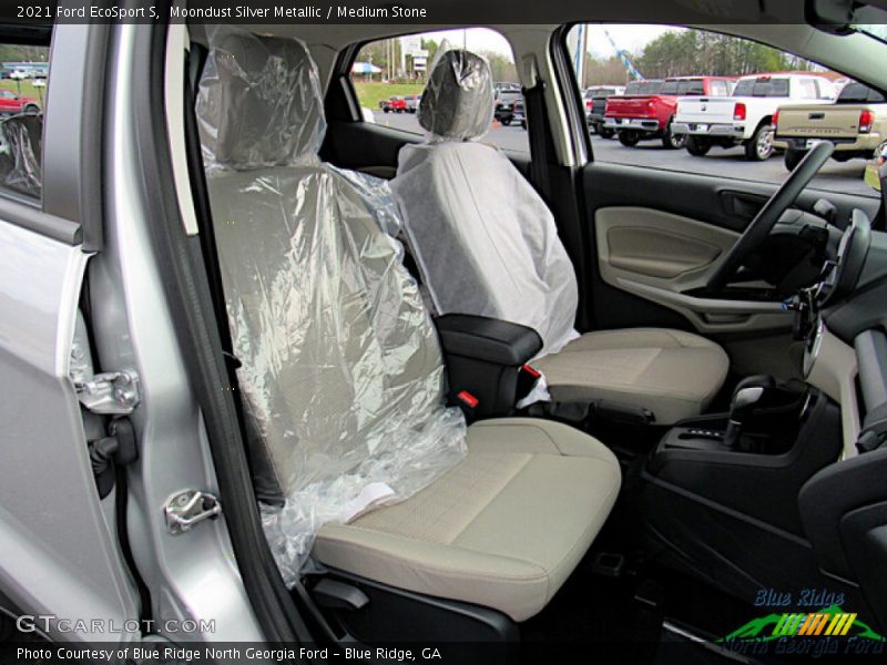 Moondust Silver Metallic / Medium Stone 2021 Ford EcoSport S
