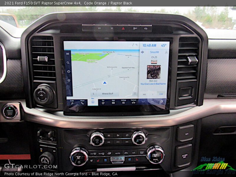 Code Orange / Raptor Black 2021 Ford F150 SVT Raptor SuperCrew 4x4