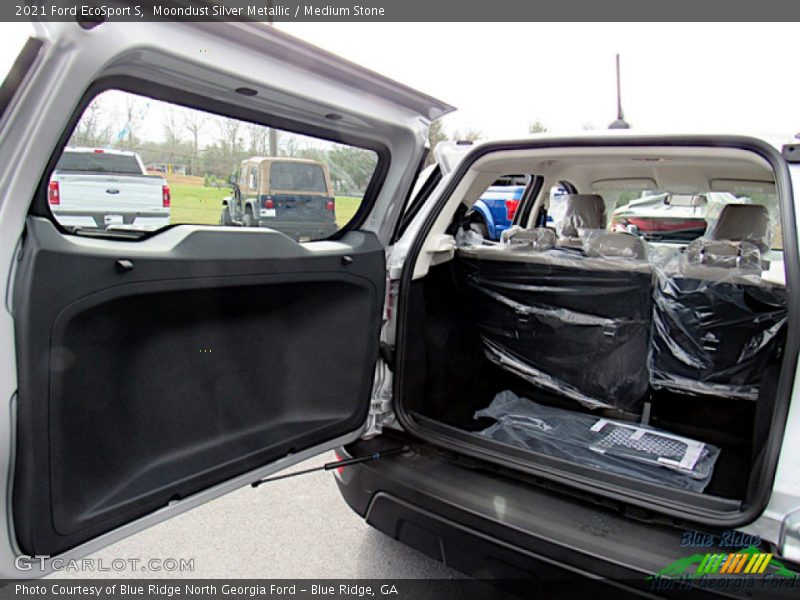 Moondust Silver Metallic / Medium Stone 2021 Ford EcoSport S